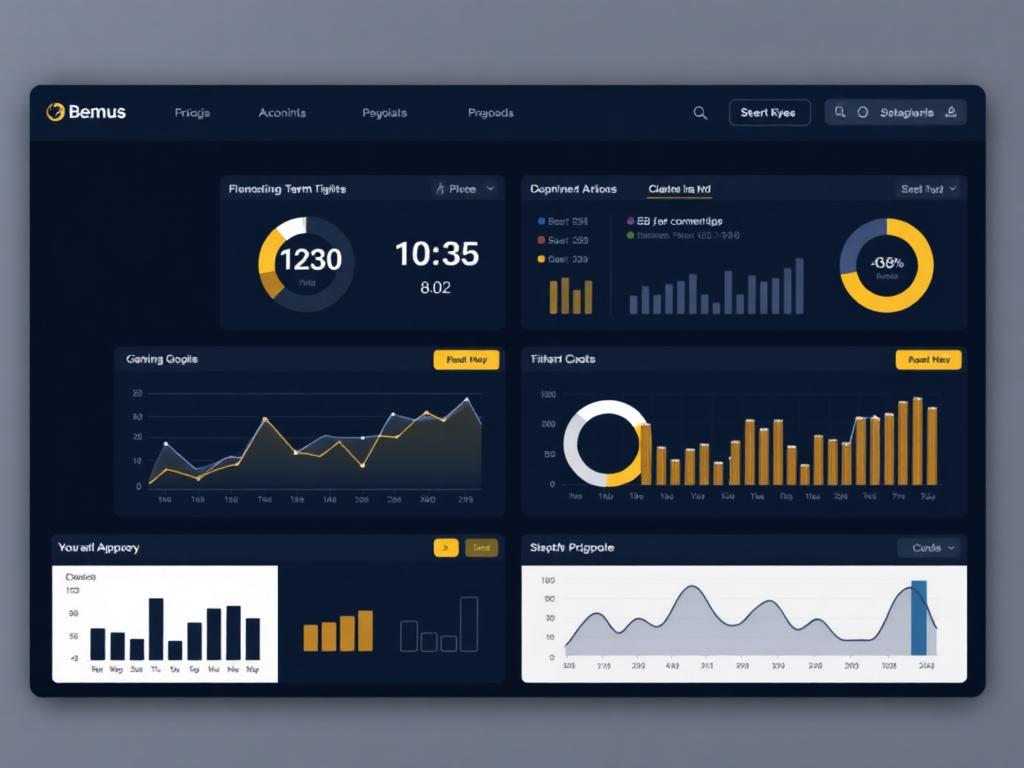 Bemus Analytics website project by Webfusion